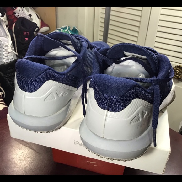 Nike Retaliation TR 2 Low Trainers AA7063-404 Blue/White - Picture 5 of 14